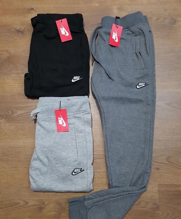 Spodnie męskie dresowe ocieplane Nike Adidas Karl Lacoste