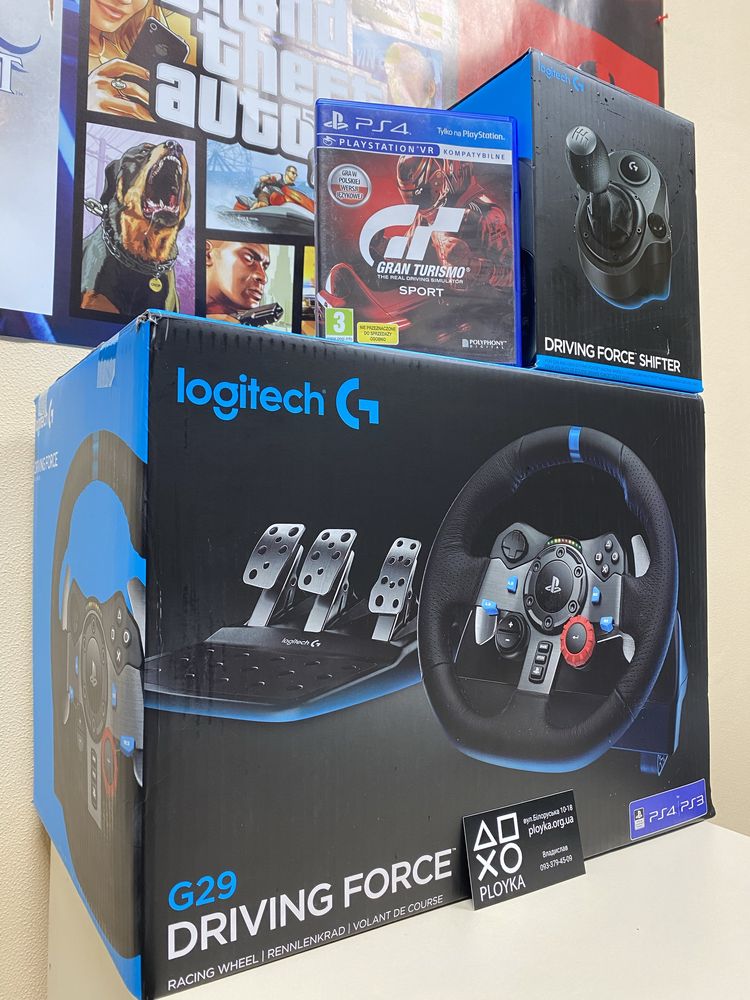 Магазин! Руль Logitech G29 стан нового