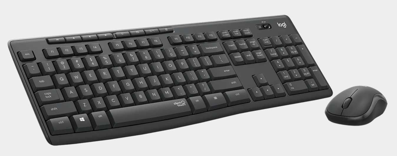 Logitech MK295 Silent Wireless Combo z technologią SilentTouch