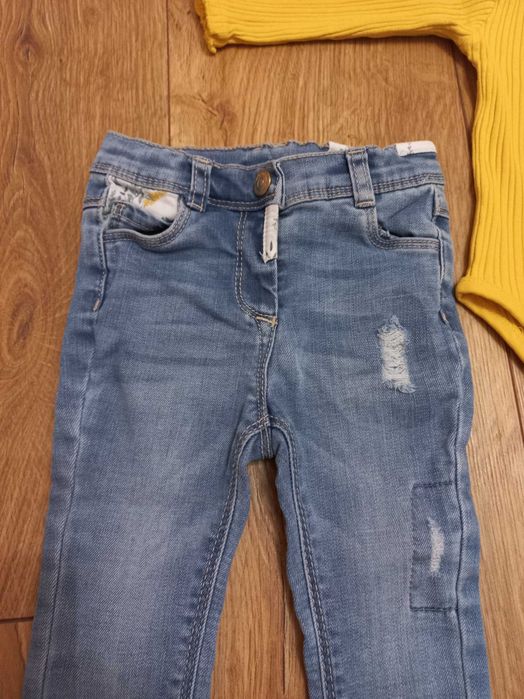 Komplet jeansy r. 68/74 Tape a'loeil, body