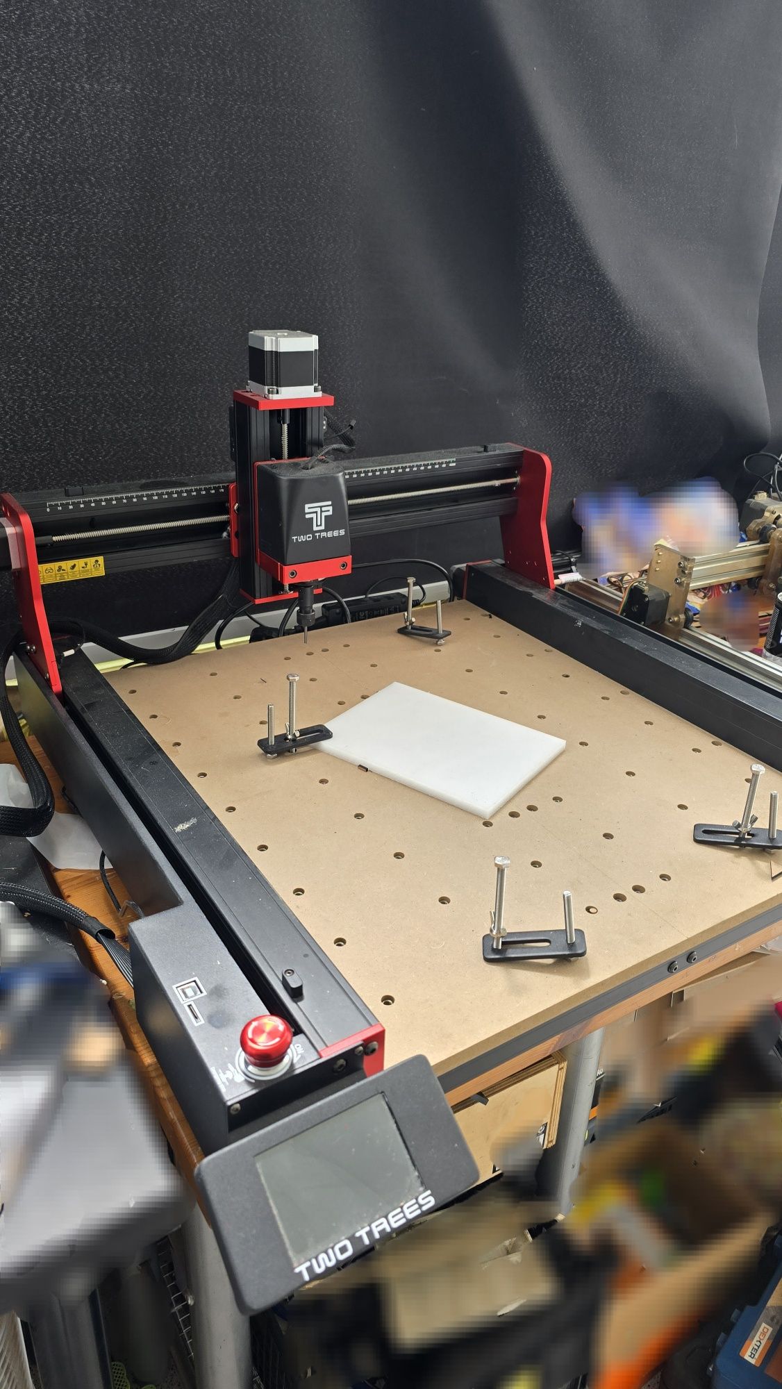 CNC Twotrees TTC-450 PRO
O Twotrees TTC-450 PRO é um router CNC altame