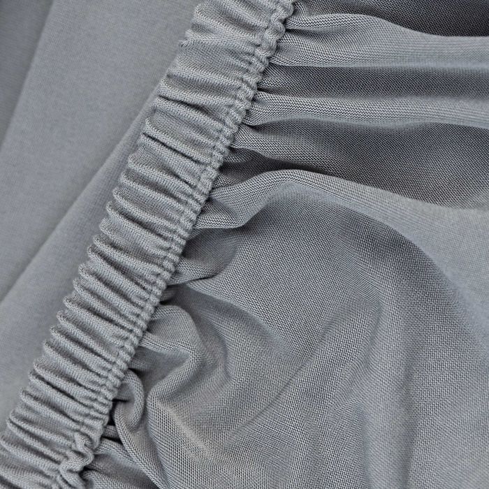 Elastyczny pokrowiec na krzesło krzesełka szary 8x