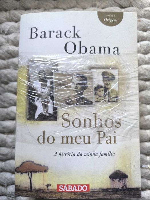 Livro "Sonhos do meu Pai" 3 livros de Barack Obama