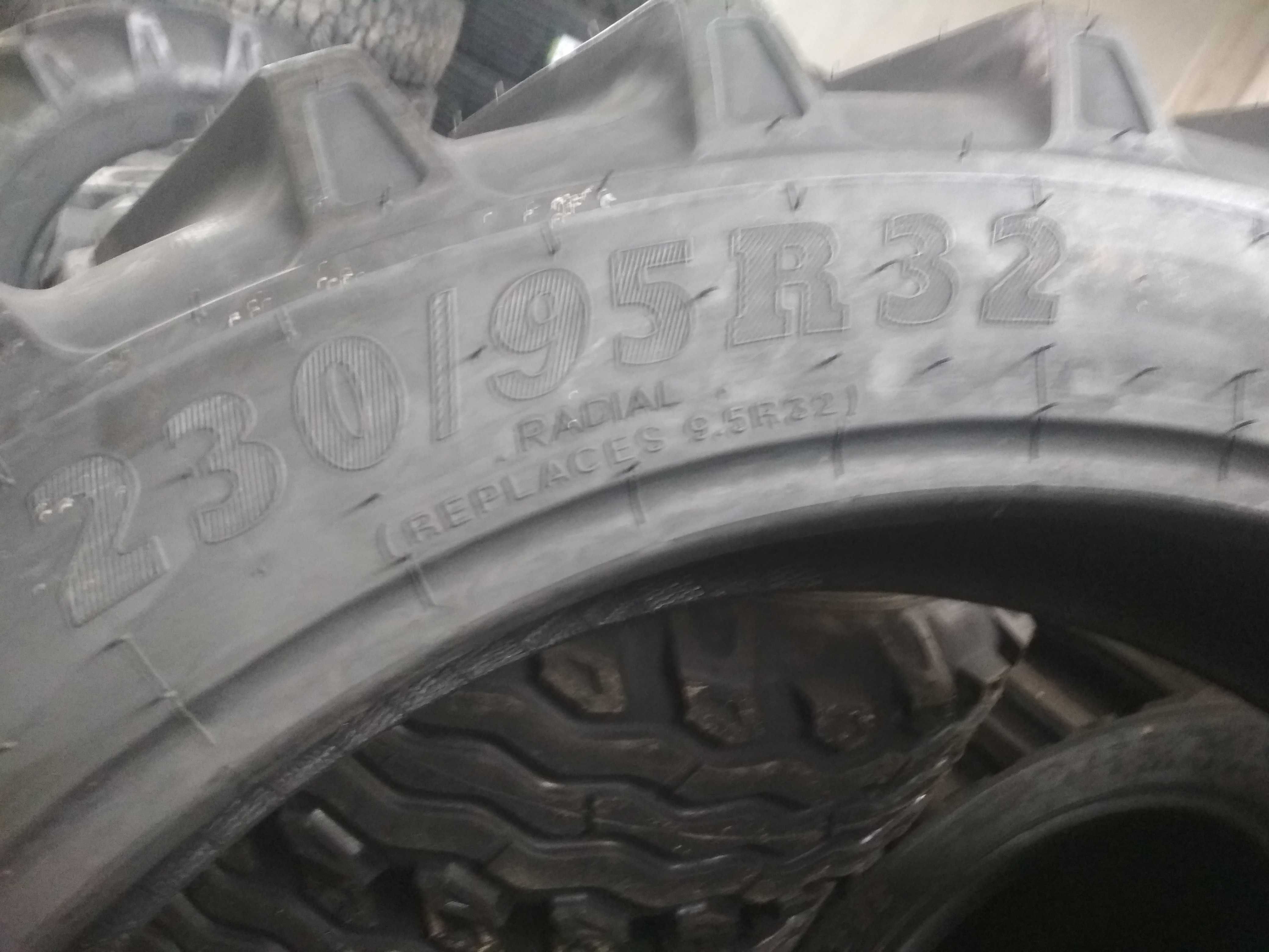 Opona 230/95R32 (9.5R32) wąska do międzyrzędzi opryskiwaczy