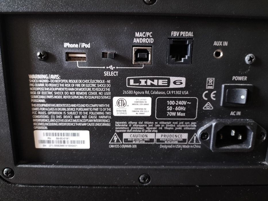 Wzmacniacz gitarowy Spider V60 Line6