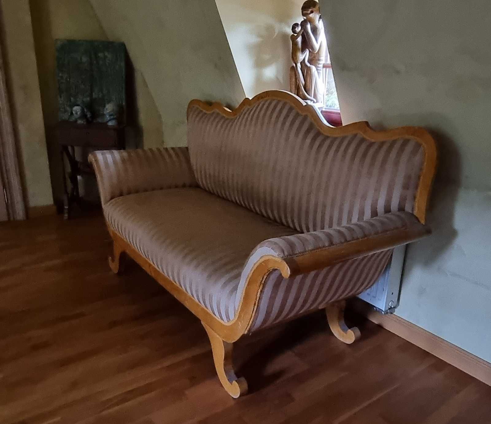 Sofa XIX w. Biedermeier z epoki oryginalna ponad 130 lat!