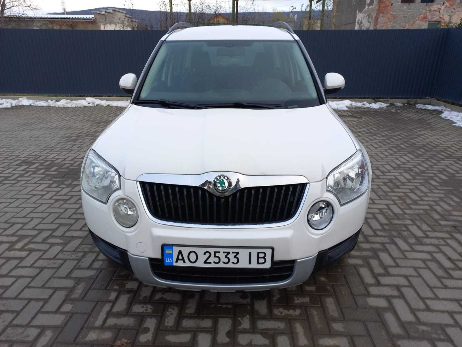 Skoda Yeti 2.0 4х4!!!