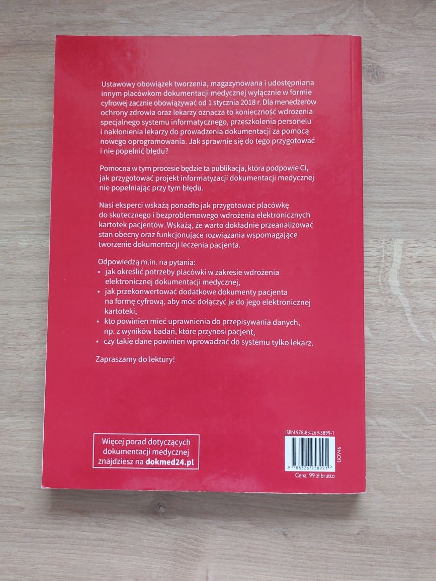 Elektroniczna dokumentacja medyczna - wdrożenie i prowadzenie