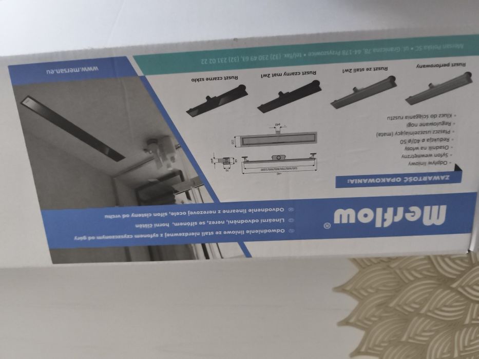 Odpływ liniowy nowy