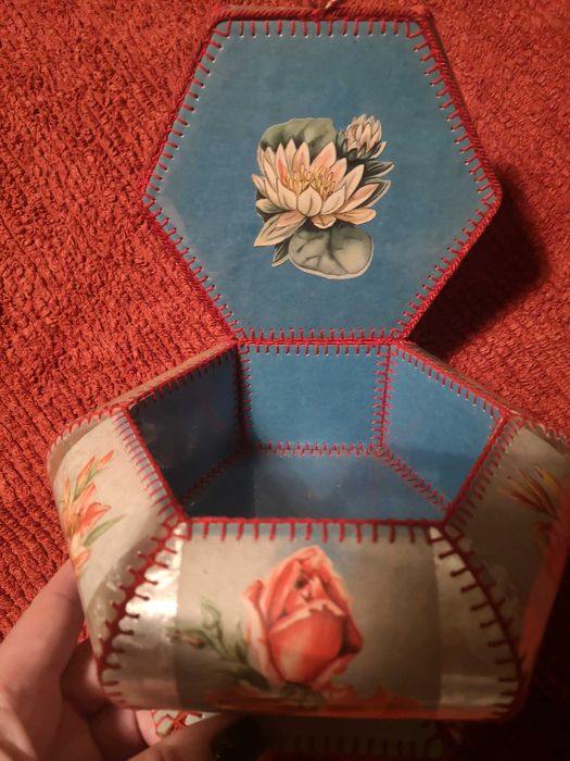 Puzderko z PRL technika de coupage