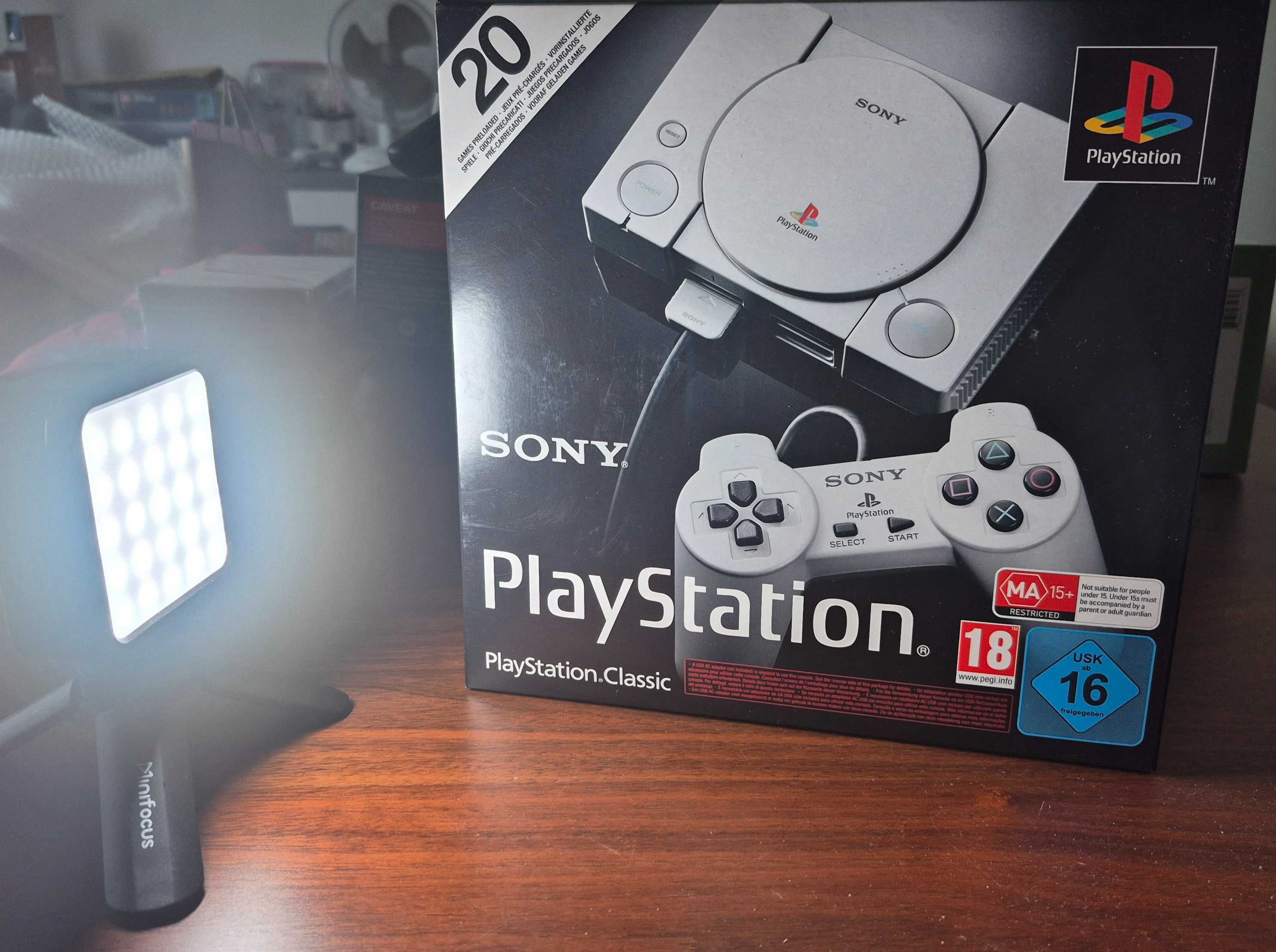 Playstation Classic Mini Usada C/Nova