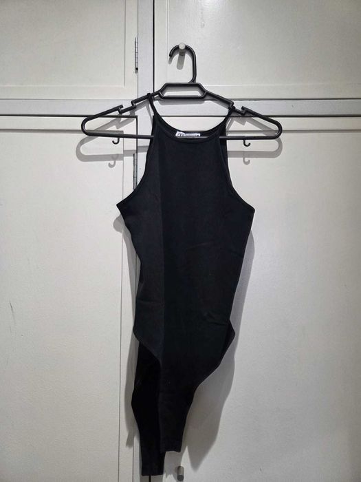 Body Preto Zara — Tamanho M