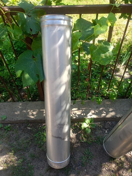 Труба для вентиляції/димоходу нержавійка