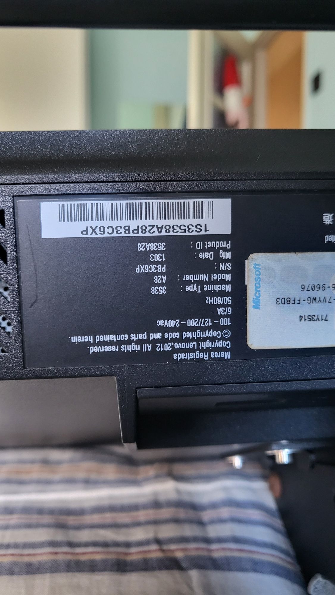 Computador lenovo thinkcentre M72z