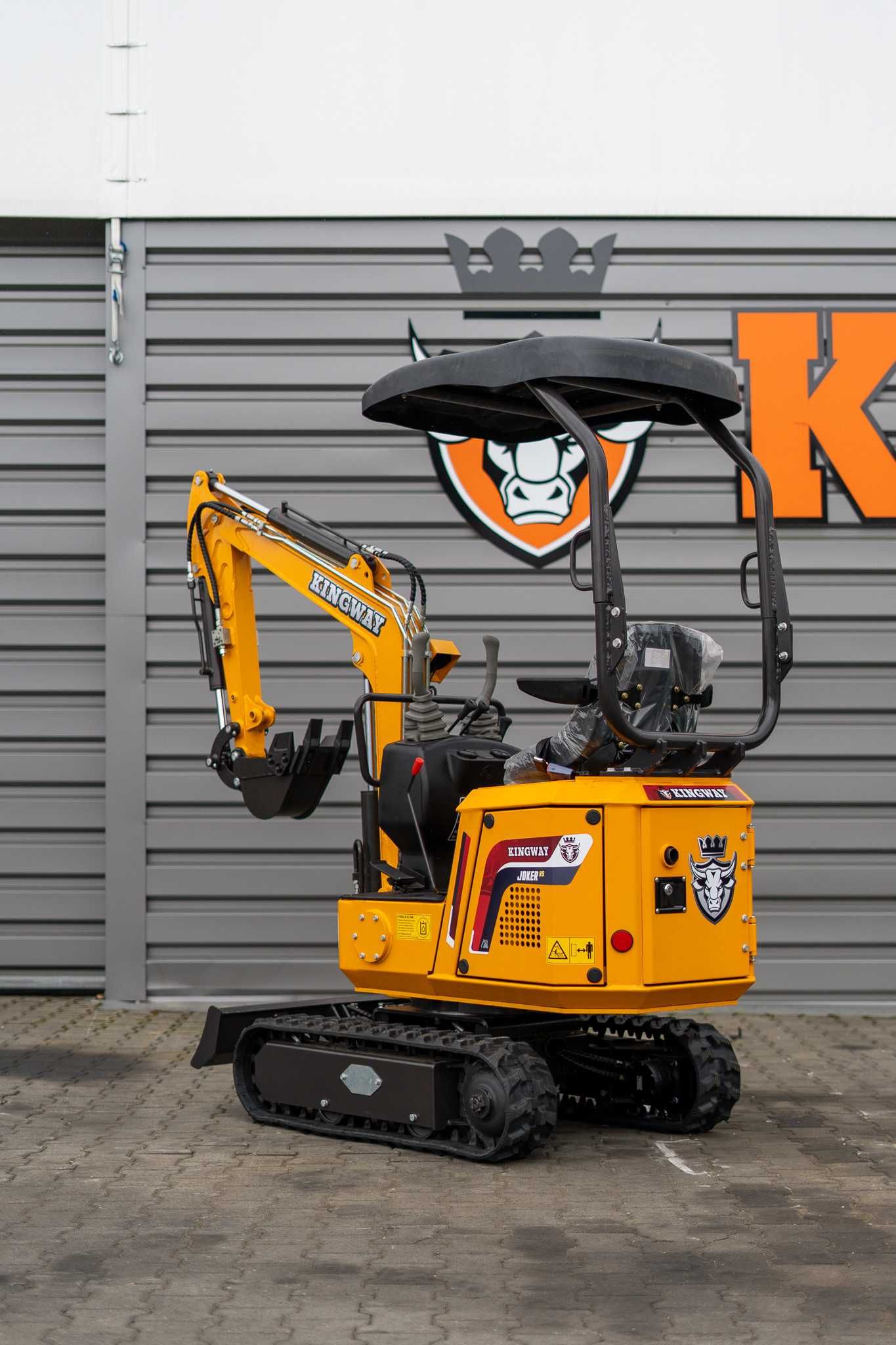 Minikoparka KINGWAY JOKER RS- Skrętne Ramie Model NA 2025r NOWA