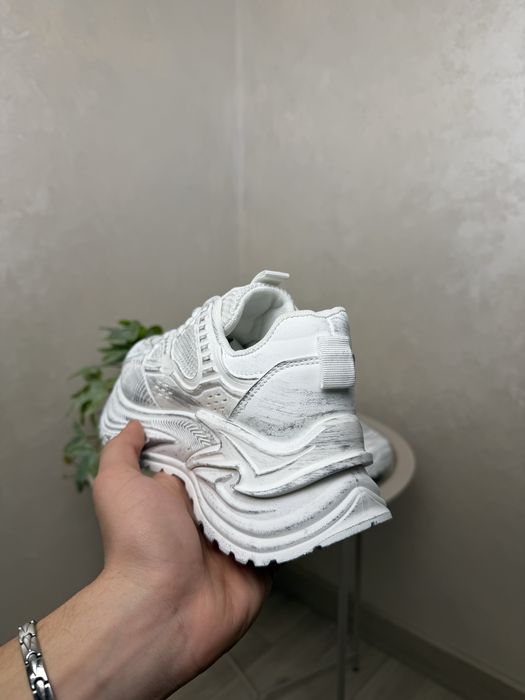 Жіночі кросівки / Мода Стиль / Стрітвір / Streetwear / на платформі