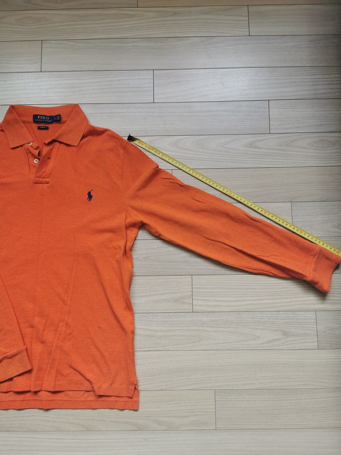 Koszulka Bluza Polo długi rękaw Ralph Lauren Slim fit L/XL