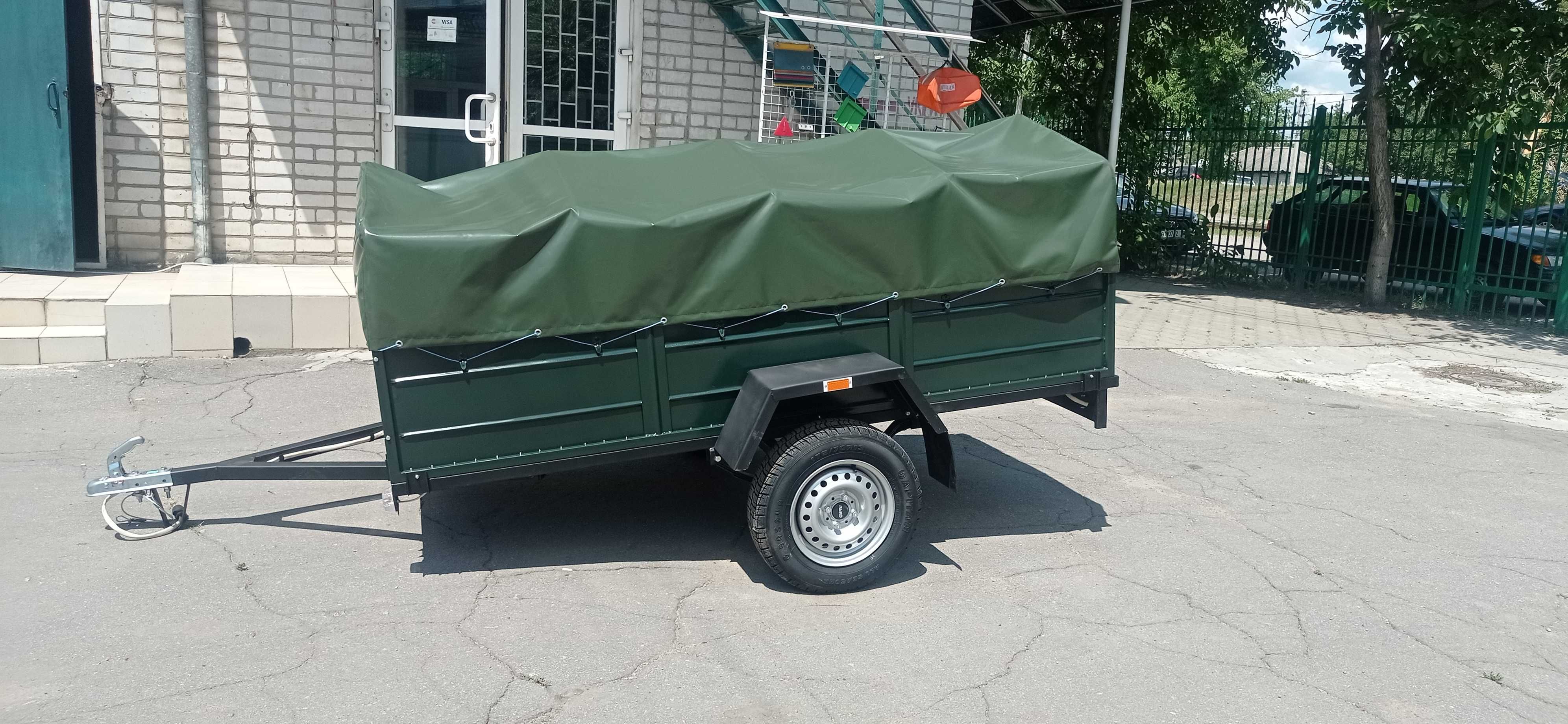 Причіп одновісний, без переплат, від виробника, 2000х1300,документи.