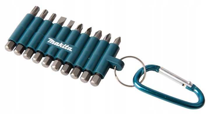 Zestaw Bitów Końcówek Do Wkrętarki 50 Mm 10 Szt. Makita D-65028