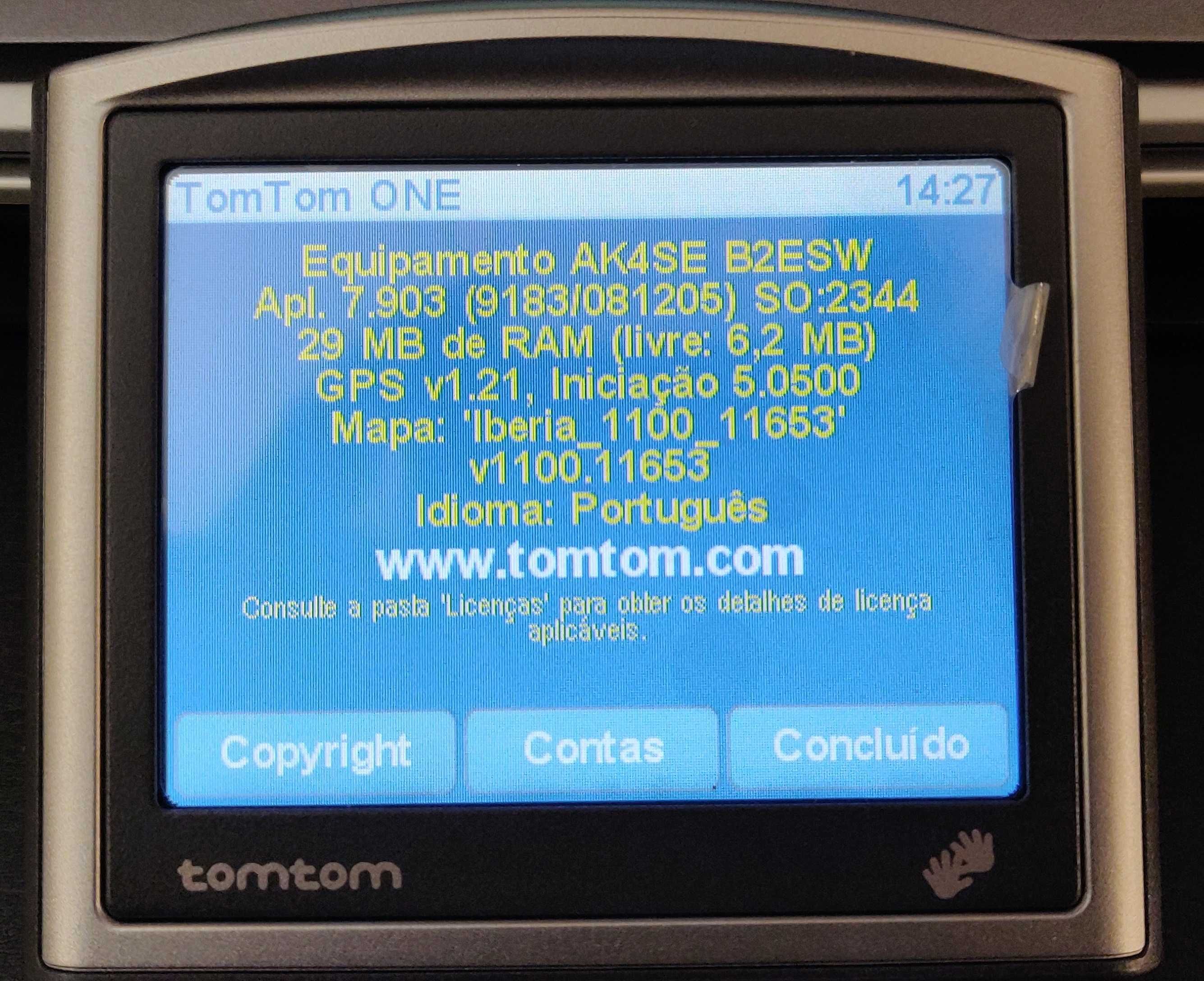 TomTom One - Portugal Espanha