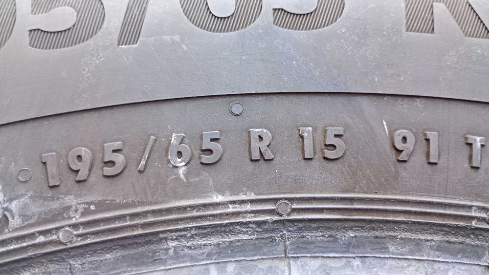 2x 195/65R15 Continental WinterContact TS870 Zima Używane FV Siedlce