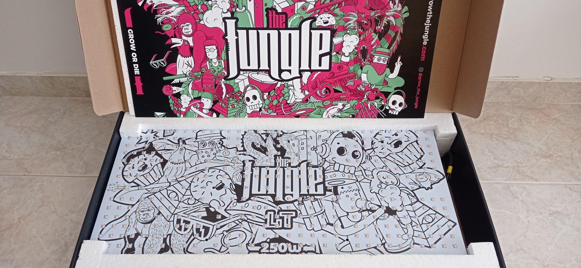 Painel Led Grow The Jungle