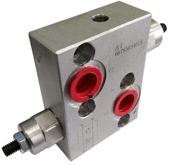 Silnik BMR 200 cm3 GR2 + Zawór VAU 1/2 Do Owijarki [7277]