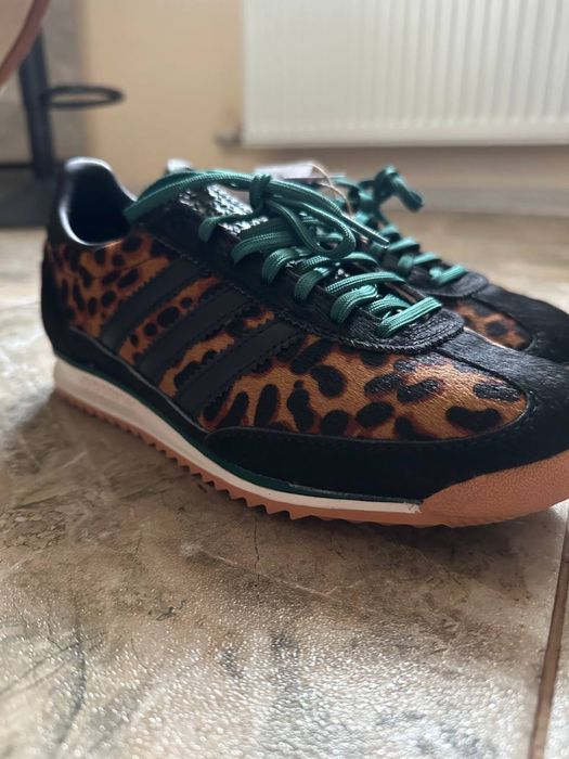 Женские кроссовки Adidas SL 72 og леопард