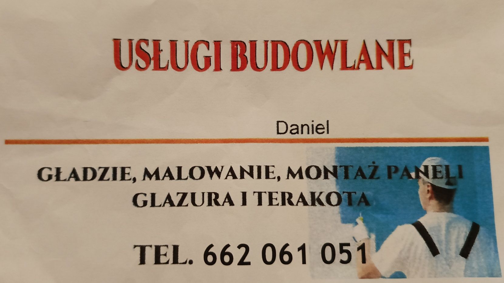 Usługi budowlane