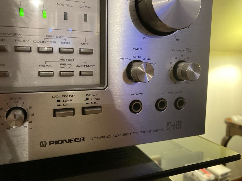 Pioneer ct f950 deck magnetofon