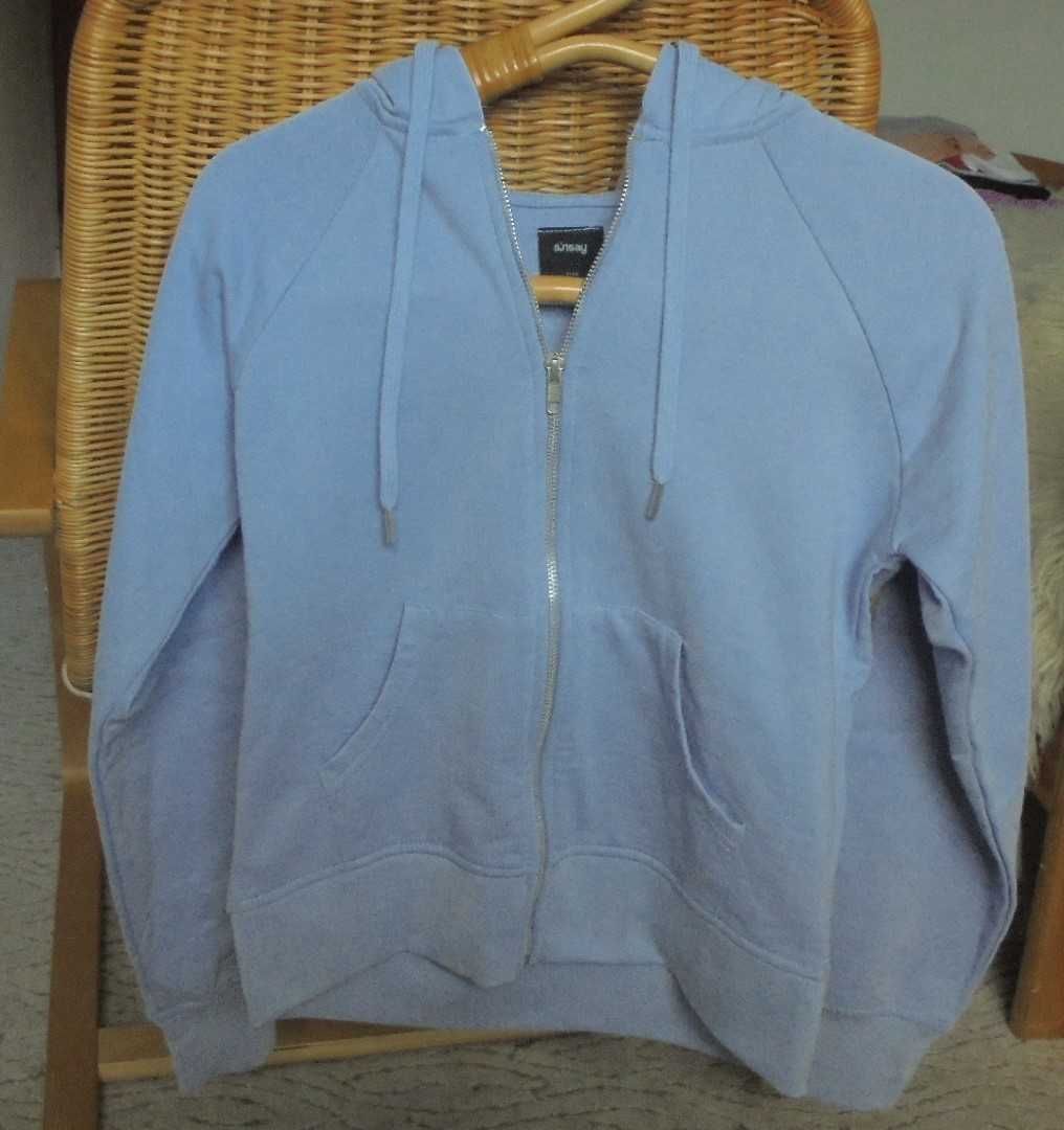Bluza z kapturem Sinsay XXS błękit