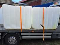 Beczki mauzer 1000l do podlewania szklarni ogródka bez kosza/z koszem