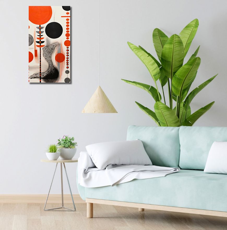 Obraz 30x60cm Kontrastowy Kosmos