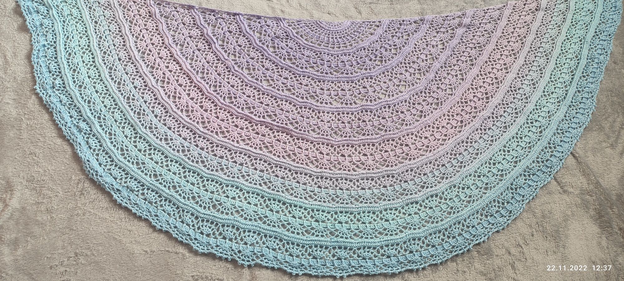 Chusta Sperl Laguna by crochet unicorn attack