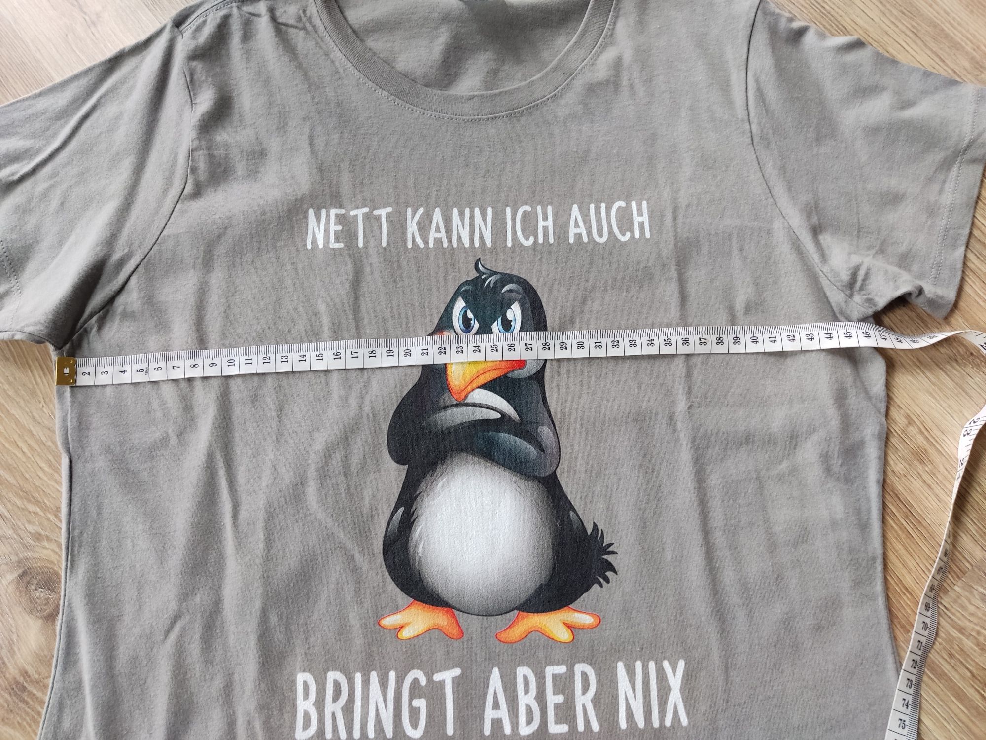 Koszulka t-shirt damska rozmiar M z nadrukiem bawełna