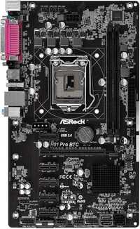 Материнська плата ASRock H81 Pro BTC LGA 1150 (Celeron, 8GB DDR3)