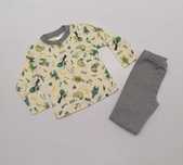 Pijama polar cinza 6M