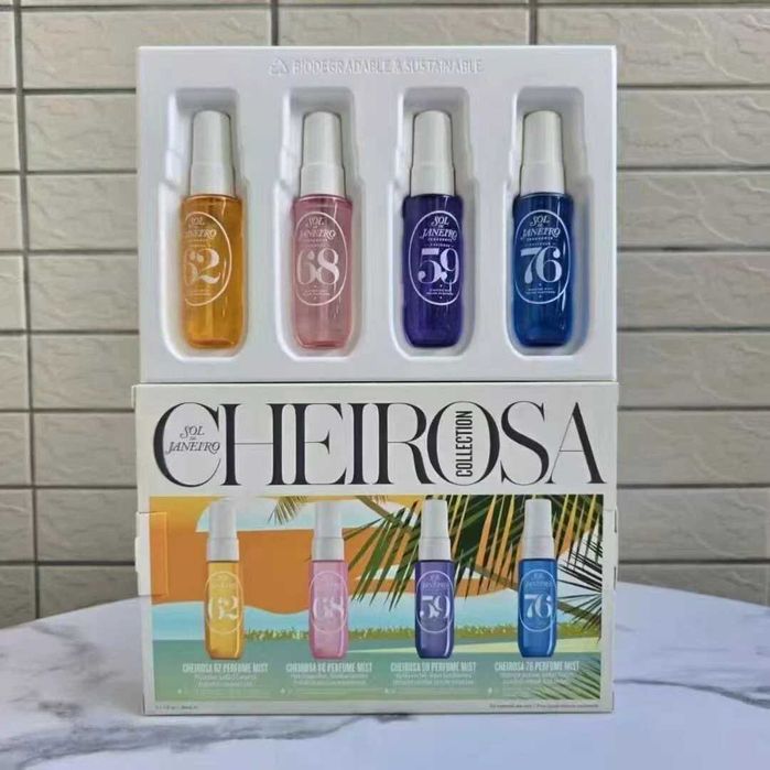 SOL DE JANEIRO Zestaw mgiełek perfumowanych CHEIROSA 62`68`59`76`