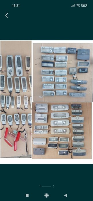 Плафон Салона VW Audi Skoda Пасат Гольф Т4 Т5 Октавія