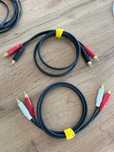 Interkonekt RCA Amphenol 1 metr. Reds kabel 0,23mm