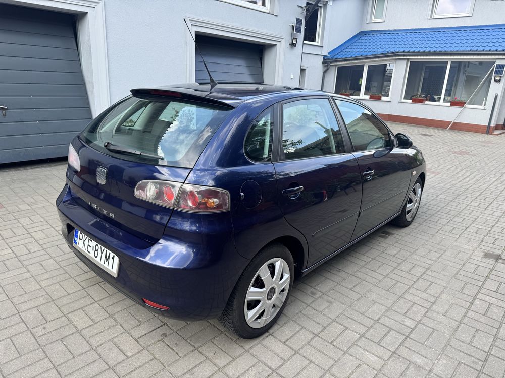 Seat Ibiza 1.4 MPI 86 KM sprowadzony 2007 zarejestrowany klimatronic