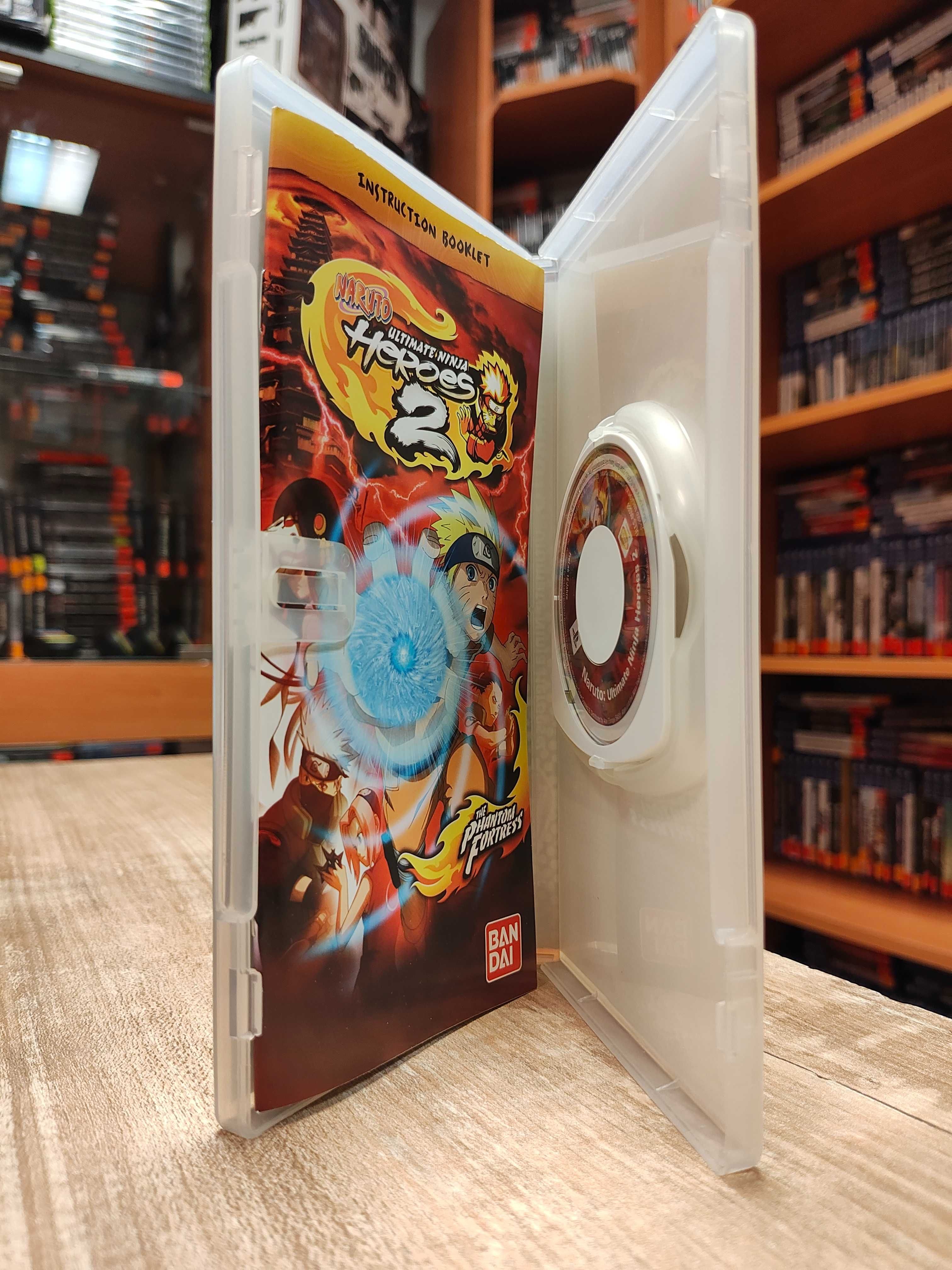 Naruto Ultimate Ninja Heroes 2 The Phantom Fortress PSP Sklep Wysyłka