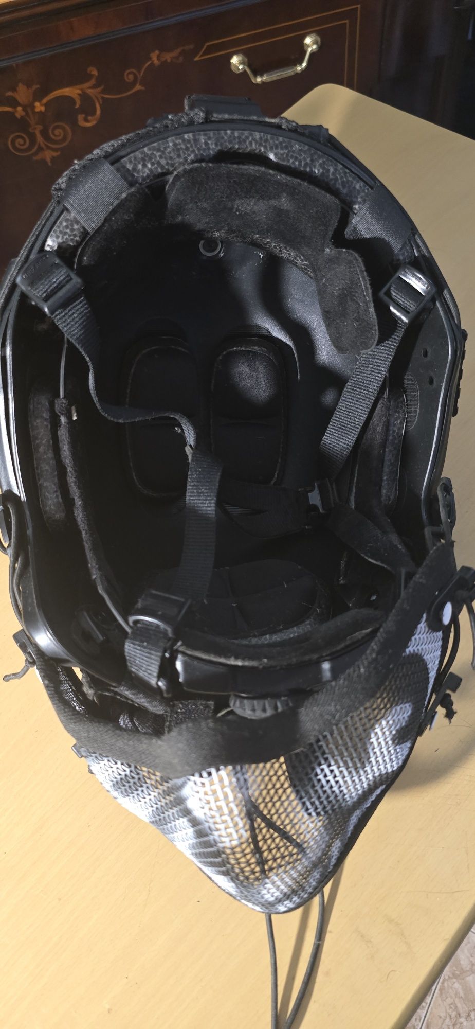 Capacete proteção airsoft