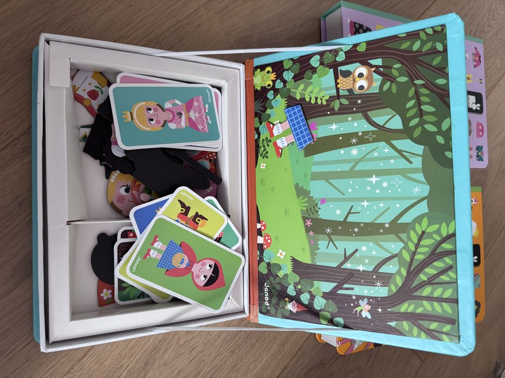 Ukladanka puzzle magnetyczne Janod