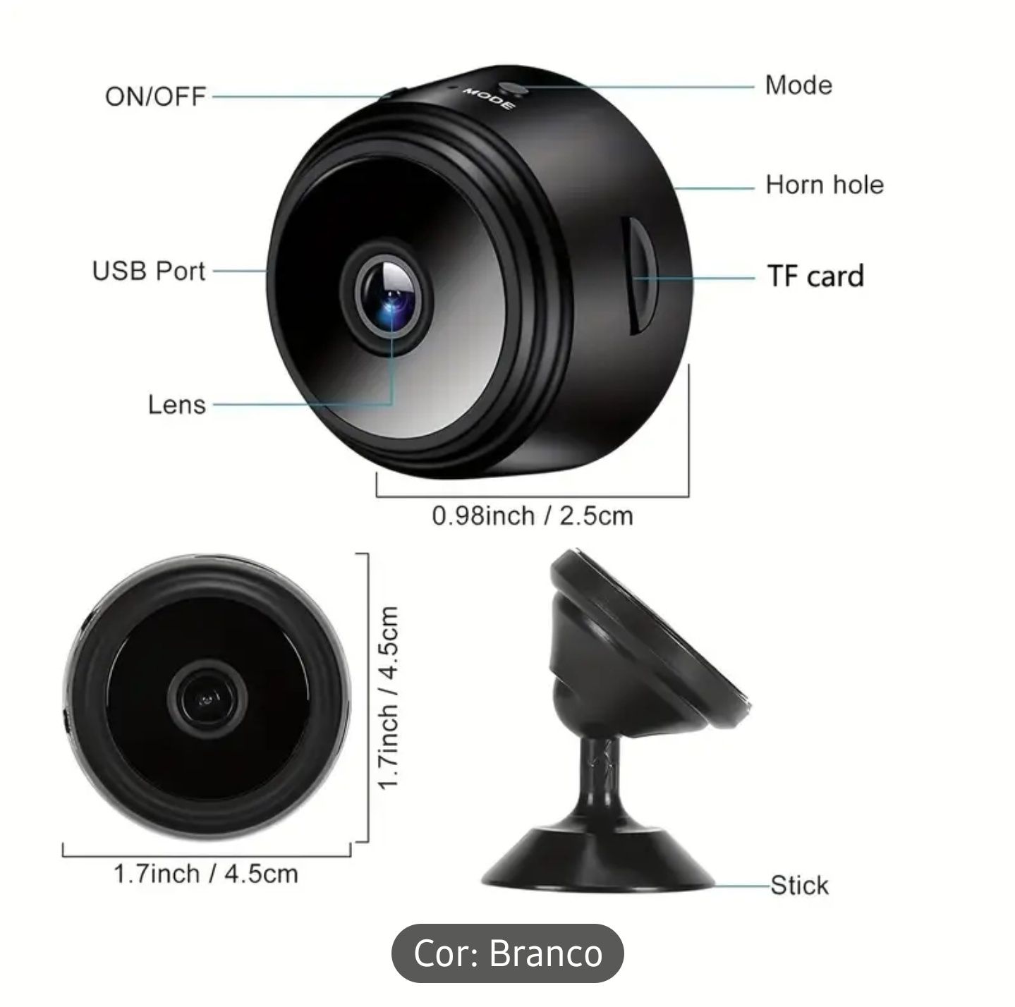 Wifi camera portátil