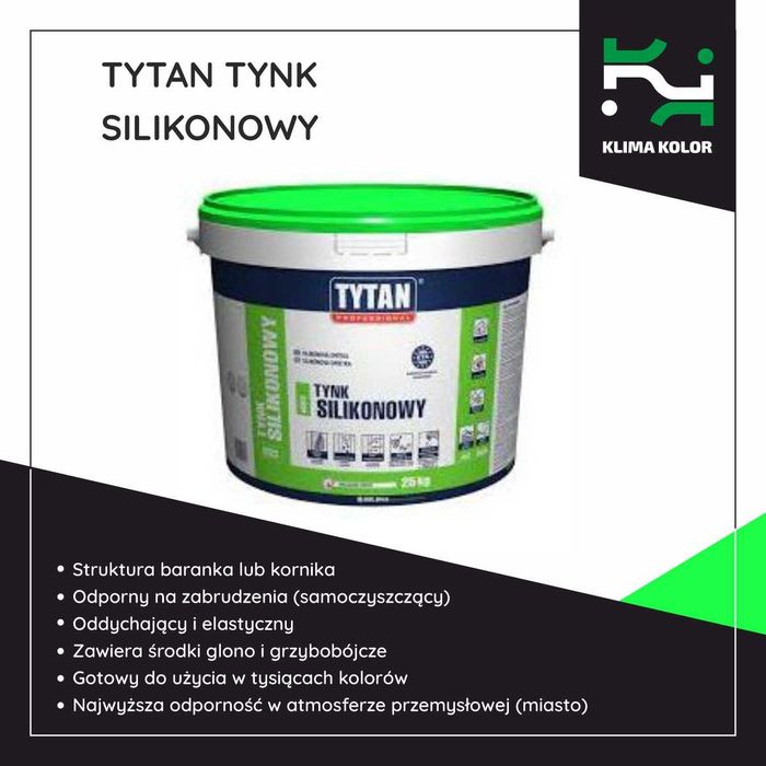 tynk elewacyjny fasadowy silikonowy biały op. 25 kg