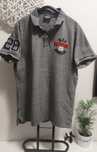 Koszulka tshirt polo szara Superdry streetwear
casualowa