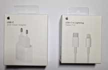 ZESTAW APPLE Ładowarka 20W + Kabel USB-C/Lightnin ORYGINAŁ
