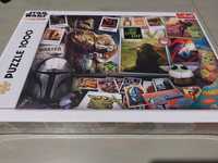 Puzzle Star Wars Mandalorian 1000 w folii