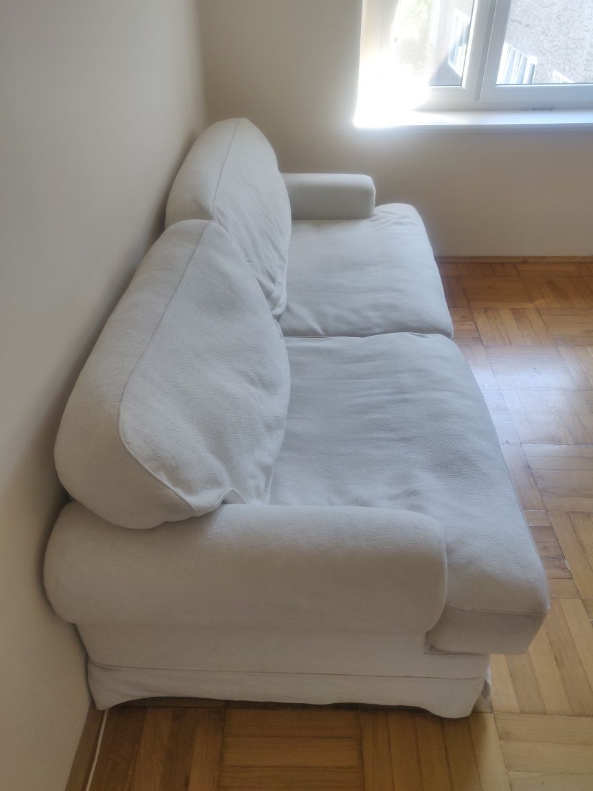 Duża 3-osobowa sofa IKEA EKESKOG z funkcją spania